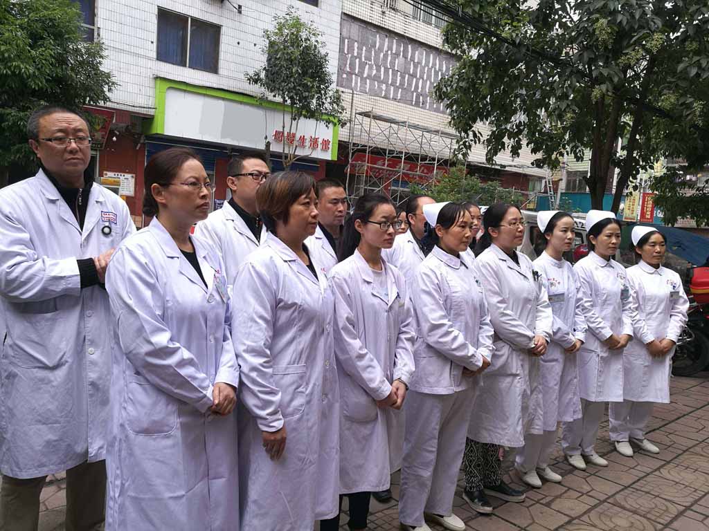 县中医院与胡家中心卫